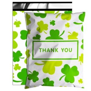 Clover Leaf St‎ Patrick's Day Polymailer - 6x9 - Pack of 25